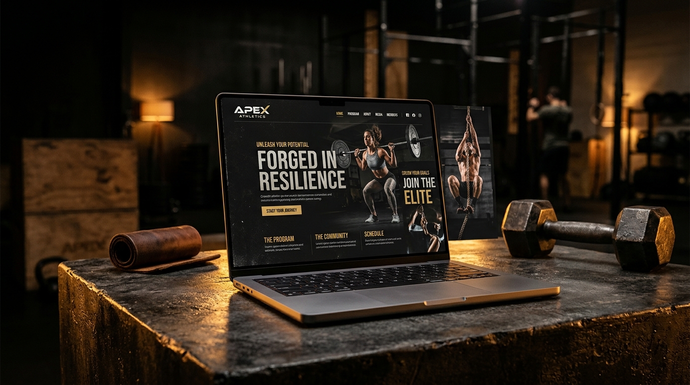 Phoenix CrossFit Gym Website Preview