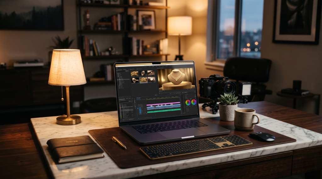 Product Video Creation Studio and Editing Suite